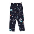 thumbnail image 4 of Xecao Galaxy2 Women's Straight Lounge Pajama Pants: The Epitome of Relaxed Sleepwear, 4 of 9