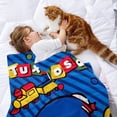thumbnail image 2 of Tuxedo Sam anti-pilling, suave, ligera, esponjosa y acogedora de lujo para hogar y cocina – Perfecta para niños y adultos,50X70cm, 2 of 6
