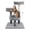 Gray, variant on PETMAKER Tall Cat Tree Condo with Perches, Scratch Post, and Wheel Toy