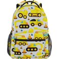 thumbnail image 1 of Travel Laptop Backpack Construction Vehicle Backpack for Preschool Elementary Middle High School, 1 of 7