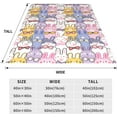 thumbnail image 3 of Yibo Cute Penguin Throw Blanket Penguin Flannel Blanket Home Decor Perfect for Bed and Sofa Blankets for All Season Microfiber Durable Couch Blankets, 3 of 7