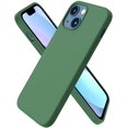 thumbnail image 1 of ORNARTO Compatible with iPhone 13 Mini Case, Slim Liquid Silicone 3 Layers Full Covered Soft Gel Rubber with Microfiber, 1 of 5
