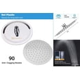 thumbnail image 2 of Shower head and 15-level shower filter combination, high-pressure filtration shower for hard water, improves your skin and hair condition (8 inches, chrome color), 2 of 4
