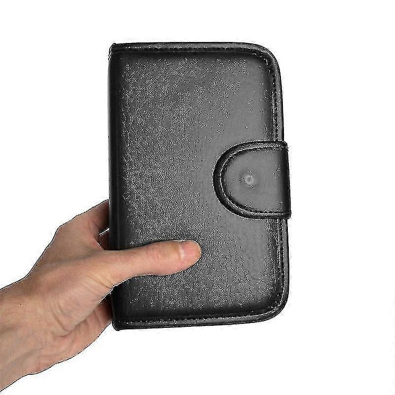 14 Day Pill Box Travel Organizer - Dose Medicine Tablet Storage Container Box - MXBC black