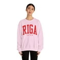 thumbnail image 4 of Riga Latvia Sweatshirt Gifts Crew Neck Shirt Long Sleeve Unisex, 4 of 7
