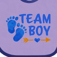 thumbnail image 4 of Inktastic Team Boy Boys or Girls Baby Bib, 4 of 4