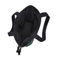 thumbnail image 5 of Zipper canvas bag large capacity large size practical handbag durable Canvas with leather material White Wolf Of The Ice, 5 of 7