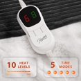 thumbnail image 3 of Electric Heated Blanket Homemate Twin Size 150x210cm 10 Heat, 3 of 7