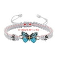 thumbnail image 2 of Openpig Butterfly Charm Bracelet String Handmade Woven Adjustable Braided Rope for Couple Women Friendship Party Jewelry, 2 of 2