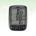 thumbnail image 3 of Waterproof Tachometer Multi-Function Back Light Bike Speedometer Display Odometer - English Edition (Black), 3 of 6