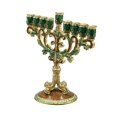 thumbnail image 2 of Hanukkah Menorah Candelabros Cónicos Candelabro Candelabro De Escritorio De Metal BLESIY Candelabro Menorá, 2 of 8