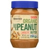 Woodstock Organic Easy Spread Peanut Butter, Smooth, Unsalted, 18 oz