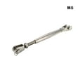 thumbnail image 5 of maskred Connector Sailboat Tensioner Durable Adjusting Tension Turnbuckle Rope Lines Railing Marine Hardware Accessories M6, 5 of 5