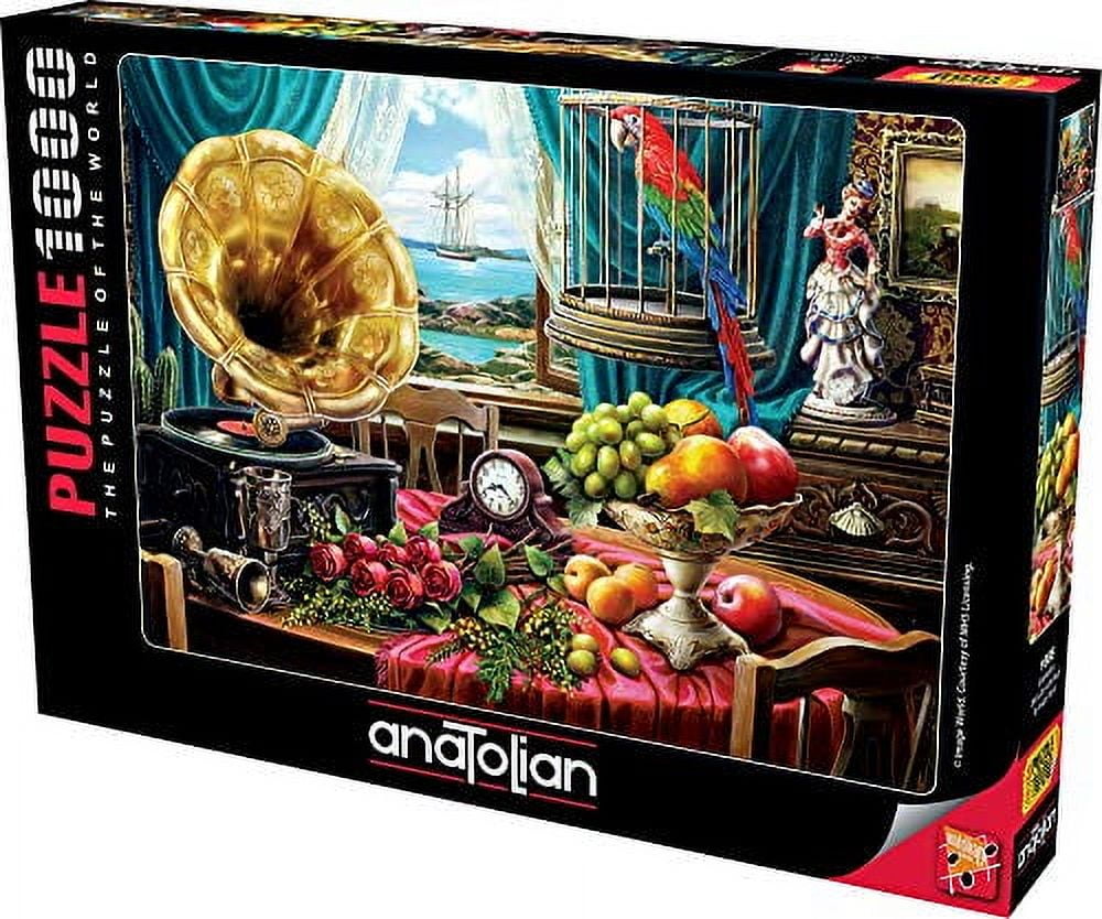 Anatolian Puzzle 1000 Teile – Seine Sunset, Atmosphärisches Fluss-Puzzle Mit Hoher Druckqualität