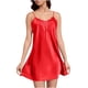 thumbnail image 2 of HongQid Womens Nightgown Sleeveless Sleepwear V Neck Sleep Dress Soft Nightshirt Sleeveless Nightdress Chemise, 2 of 8