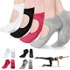 thumbnail image 1 of Calcetines de Yoga, 4 Pares Calcetas de Yoga Antideslizantes para Mujer, Calcetines Trampolín Transpirables para Deportes Interior, Pilates, Ballet, Baile, Fitness, Danza, 1 of 5