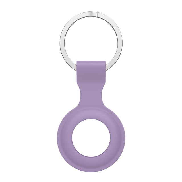 Case Locator Funda de silicona para llavero para Airtags Tracker (Light) Púrpura FLhrweasw Nuevo