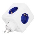 thumbnail image 1 of Enchufe europeo, puertos multifuncionales, salida USB, enchufe de alimentación, adaptador de extensión de salida inalámbrica, enchufe europeo AC250V, 1 of 10