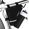 thumbnail image 2 of Bicycle Triangle Front Tube Saddle Bike Bag Water Bottle Pocket Reflective, 2 of 6