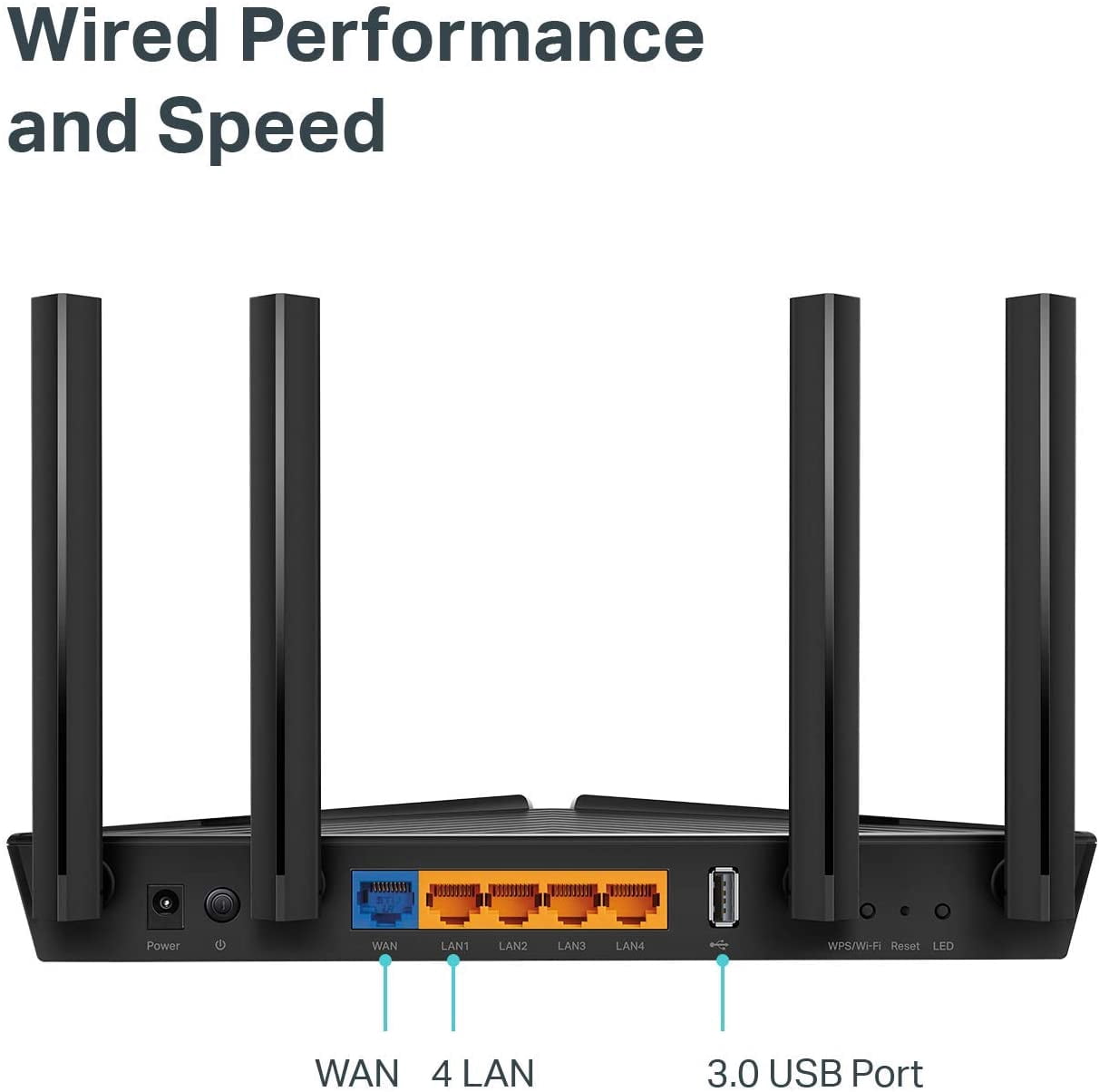 Restored TP-Link Archer AX50 AX3000 Wireless Dual-Band Gigabit Router (Refurbished)