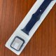 thumbnail image 1 of (Funda + Correa) Estuche Duro Para PC Con Vidrio Templado De Silicona Suave Para Apple Watch 41/40/38mm 45/44/42mm 8/7/SE/6/5/4/3/2/1, 1 of 4