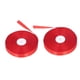 thumbnail image 2 of 2 rollos de cinta roja de 2 cm de ancho con borde dorado, 200 yardas en total, cinta roja brillante y lujosa, fina para decoración de fiestas y bodas., 2 of 14