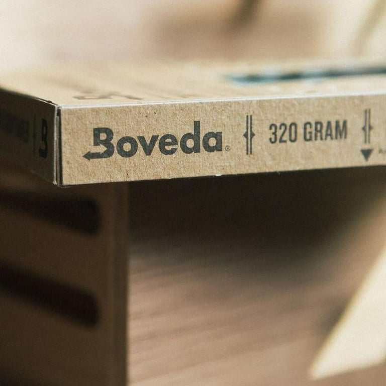 Boveda 72% RH 2-Way Humidity Control – Size 320 For Use Up to 100 Cigars -  Restores & Maintains Humidity – All In One Solution For Humidification-  Patented Technology for Cigar Humidors - 1 Count 