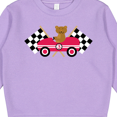 thumbnail image 3 of Inktastic Race Car Racing Bear Animal Toddler Sweatshirt, 3 of 4