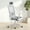 White frame and white net, variant on Ergonomic Office Chair with Adjustable Lumbar & Headrest, Adjustable Mesh Desk Chair with Lumbar Support, High Back Swivel Computer Chair with Armrests, Comfortable Desk Chair for Gaming, Studying