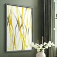 thumbnail image 5 of Runnel XX Framed Print in Gray Solid Wood Framed Print No Nail Hanging, 5 of 6