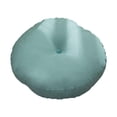 thumbnail image 2 of GROWTH TANK Coussin de Sol Rond pour Yoga Canapé Lit Chambre Bleu, 2 of 9