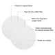 thumbnail image 3 of Filtros de café desechables de papel para percolador de 400 cuentas de fibra de madera natural sin blanquear, blanco, 3 of 6