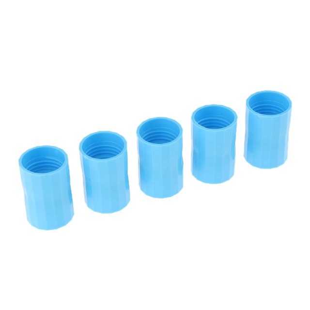5 X Tubos Botella Conector Homeschool Science Sensorial Azul Zulema Conectores de botella
