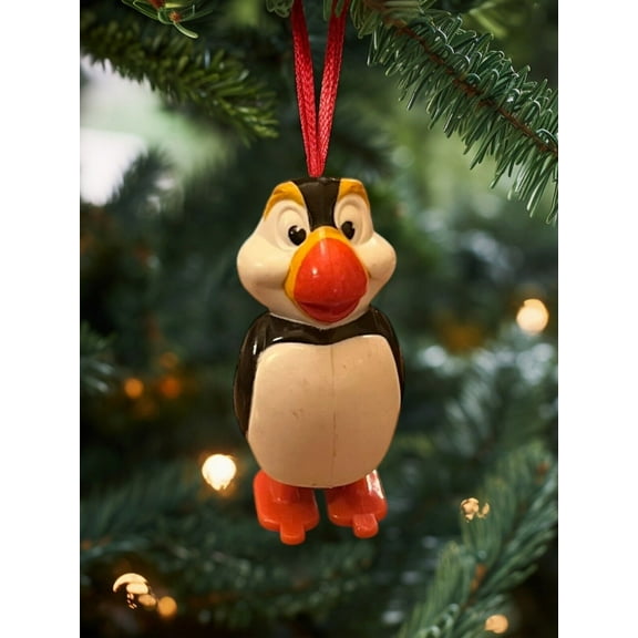 ORNAMENT 1994 Swan Princess Puffin Figure 90s Collectible Figure CHARM