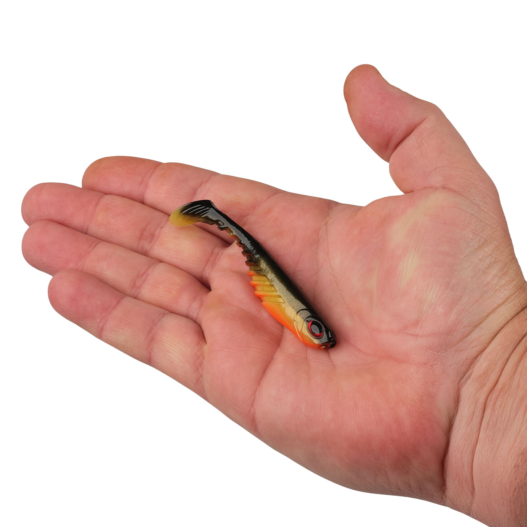 Berkley PowerBait® Ripple Shad, 3.5 in, Swimbaits, Fool's Gold (7 Count)