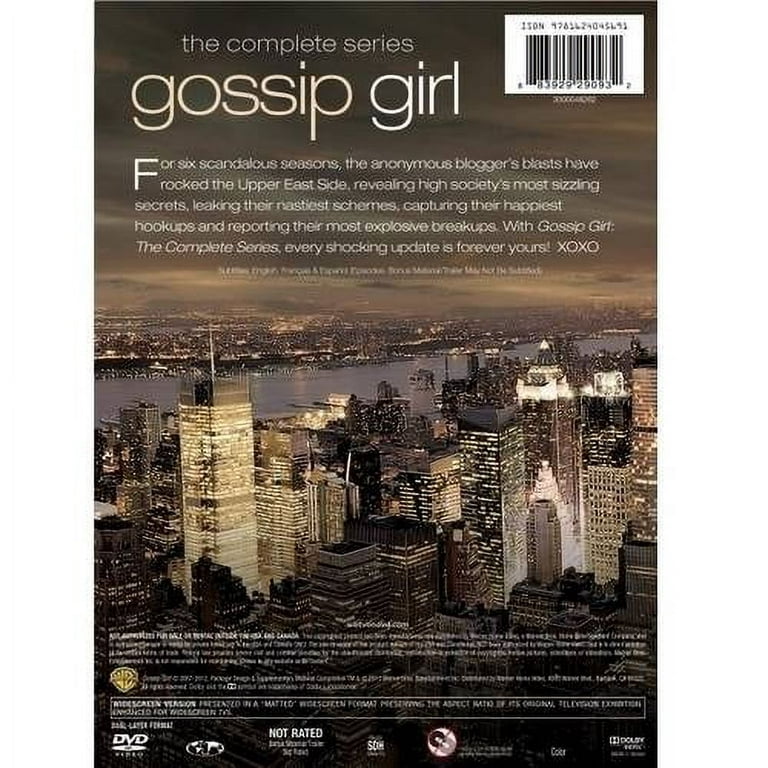 GOSSIP GIRL - The Complete Third 3 Three Season DVD 883929101702