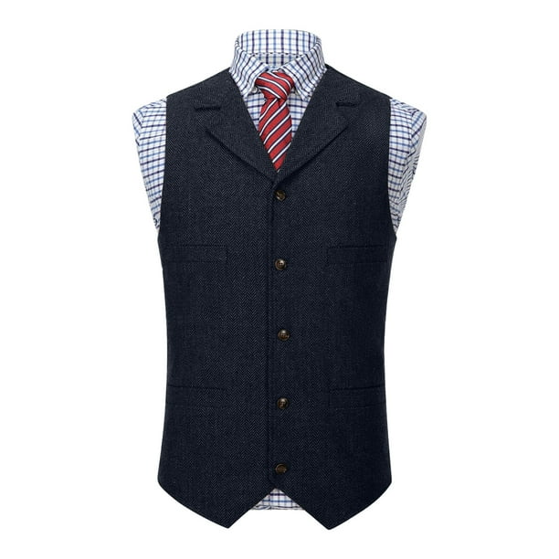 Camiseta sin mangas con cuello vuelto para hombre, de color liso, sin mangas, con múltiples bolsillos, cómoda y transpirable.