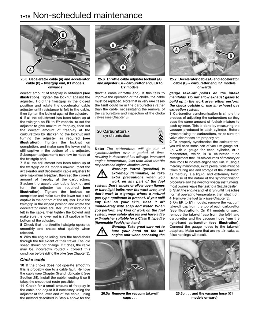 Suzuki GS500 Twin 487cc (89-08) Haynes Repair Manual ^