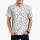 thumbnail image 1 of Balery Black White Music Camisa Polo de Hombre con Estampado, de Manga Corta y Tejido Medio, Camisa Tipo Golf Polo-Medium, 1 of 6