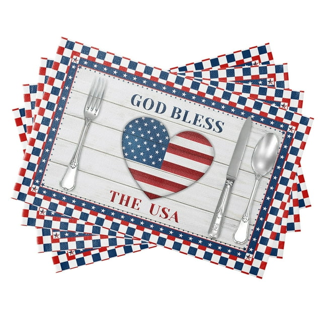 ollies 4th july place mats