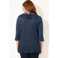 thumbnail image 2 of Catherines Women's Plus Size Petite Impossibly Soft Tunic & Scarf Duet, 2 of 5