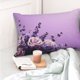 thumbnail image 4 of Balery Lavender Roses Arrangement Funda de Cojín Estampada, Regalos para Mujeres, Regalos de Amor para Ella, Regalos para Novia o Esposa, Funda de Almohada-16"x24", 4 of 6