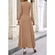 thumbnail image 2 of Vestido PRETTYGARDEN Conjunto de 2 Piezas Top Corto y Falda de Punto Acanalado Talla L, 2 of 7