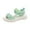 Green, variant on HUANBAI Children Shoes Comfortable Thick Soled Sandals Fashionable Outdoor Beach Princess Casual Sandals 10.5