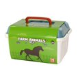 thumbnail image 5 of Variety4all Farm Realistic Animal Figures Playset Playmat & Storage Box, Non-Toxic Hand Painted Educational Toys, 5 of 5