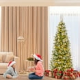 thumbnail image 2 of Gymax 6 FT Artificial Christmas Tree Pre-Lit Hinged Xmas Tree w/ 580 Flocked Frosted Tips, 2 of 10
