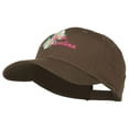 thumbnail image 2 of USA State North Carolina Embroidered Low Cap - Brown OSFM, 2 of 5