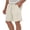 Khaki, variant on FRSASU Men's Casual Linen Sweat Shorts Elastic Waist Loose Summer Beach Vacation Lightweight Workout Athletic Short Pant White