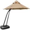 thumbnail image 4 of Patiojoy Parasol Déporté de 11 Pi Suspendu à Rotation 360 pour Patio avec Base pour Parasol, 4 of 5