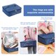 thumbnail image 3 of Bolsa de almuerzo para el hogar bolso de aislamiento profesional conveniente bento bolsa de bento accesorio bento, 3 of 6